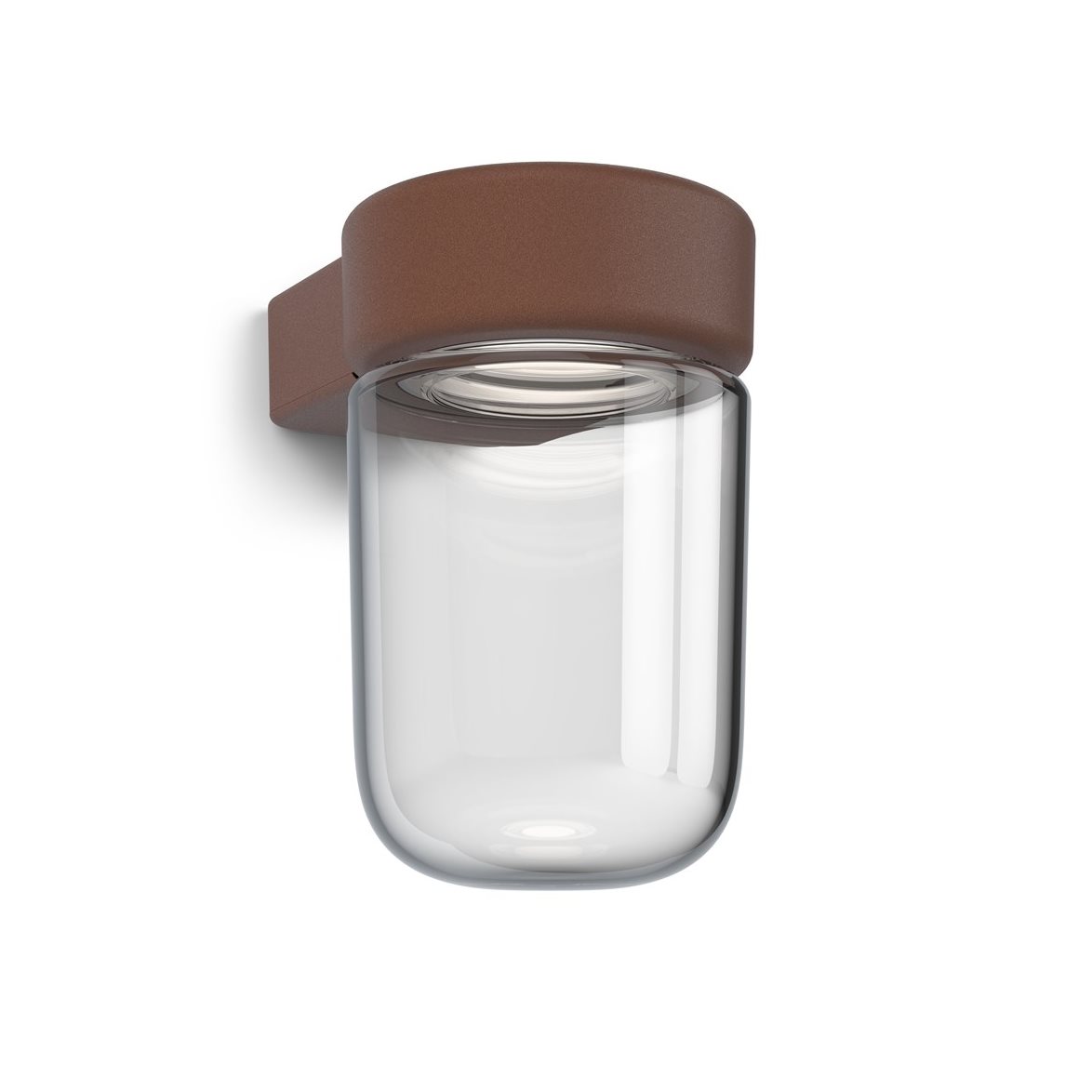 Belid Moon vägglampa IP44 rust struktur LED | Utomhusbelysning - Fasadbelysning | Lampspecialisterna