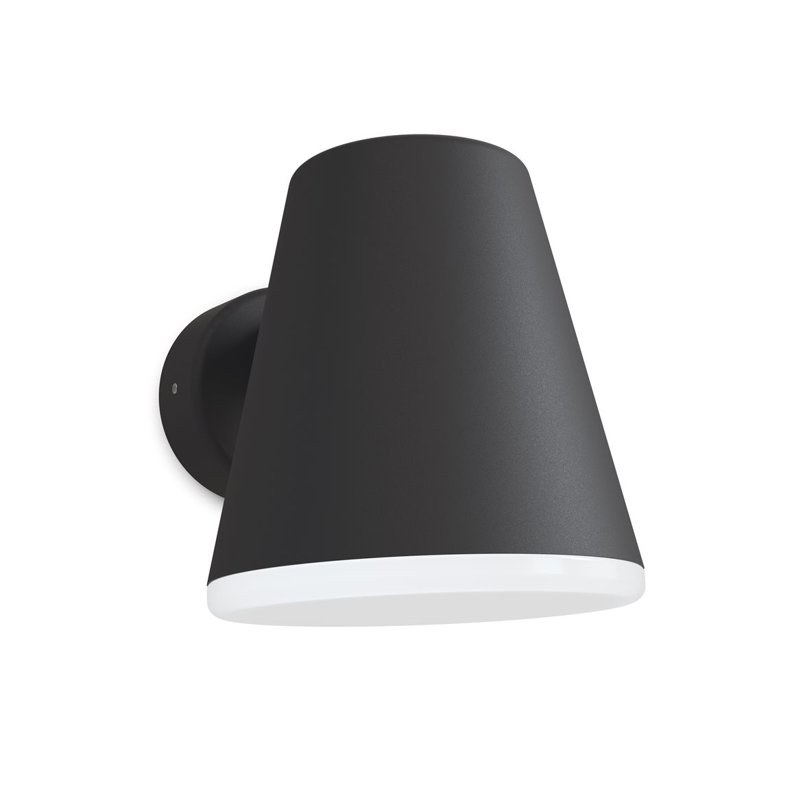 Belid Mist outdoor vägglampa svart struktur | Utomhusbelysning - Fasadbelysning | Lampspecialisterna