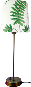 Bordlampa Antik mässing