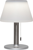 Solcellslampa Solia Table Vit 28cm