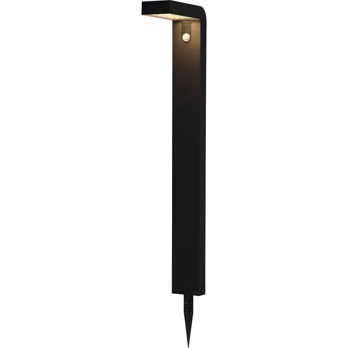 Star Trading Solcellspollare Vici Svart 80cm | Utomhusbelysning - Trädgårdsbelysning | Lampspecialisterna