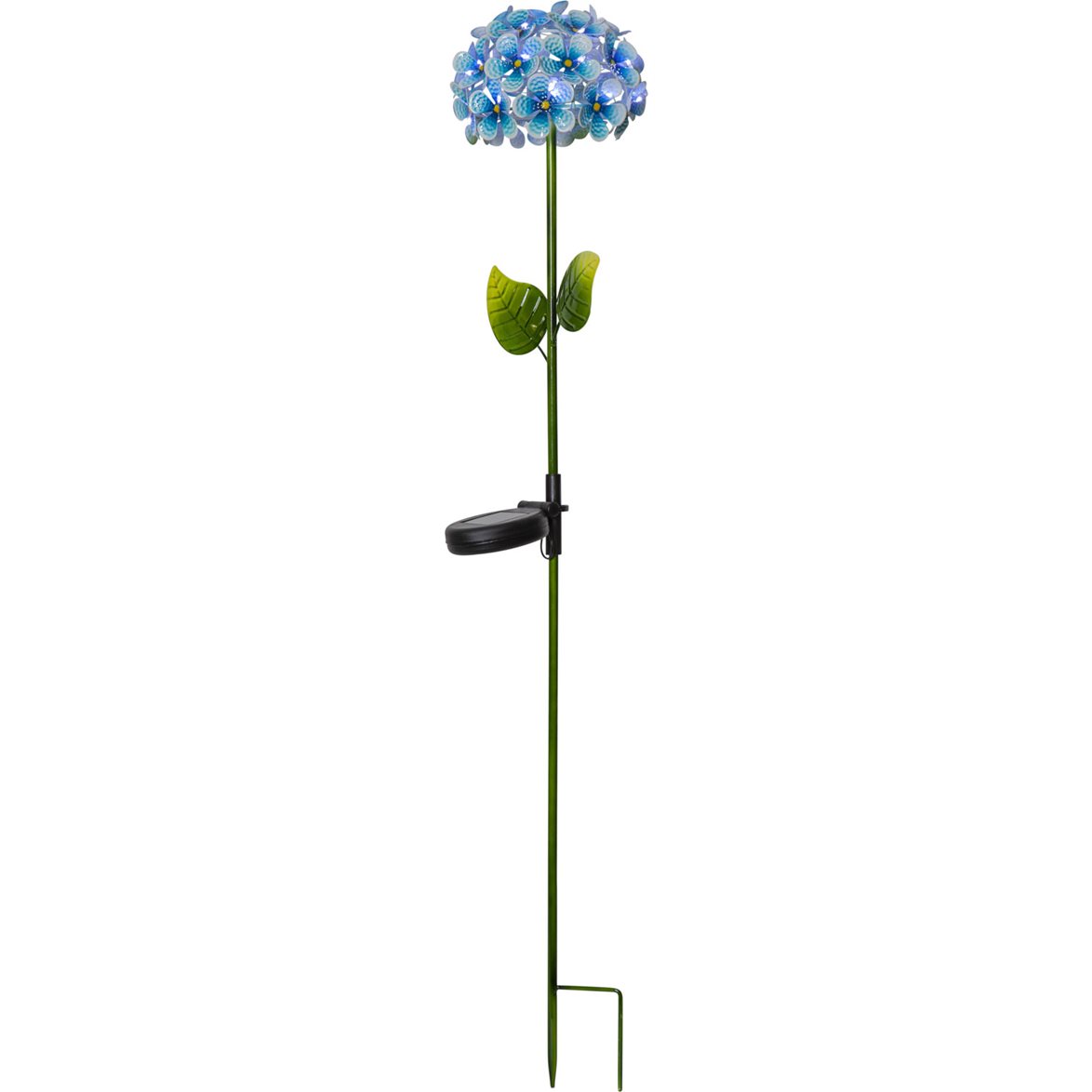 Star Trading Solcellspinne Hortensia Blå 77cm | Utomhusbelysning - Trädgårdsbelysning | Lampspecialisterna