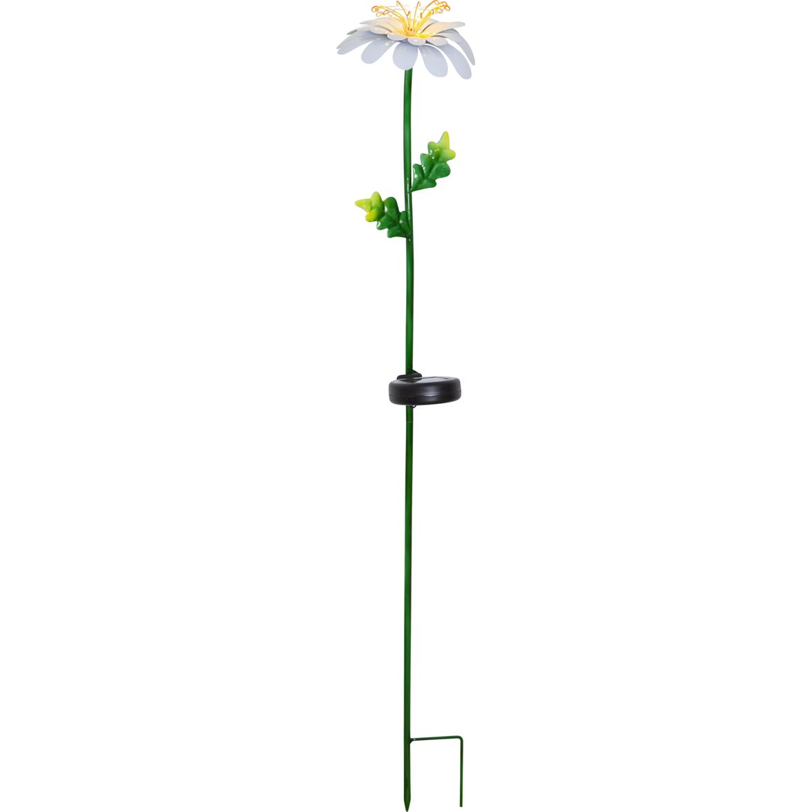 Star Trading Solcellsdekoration Daisy Vit 77cm | Utomhusbelysning - Trädgårdsbelysning | Lampspecialisterna
