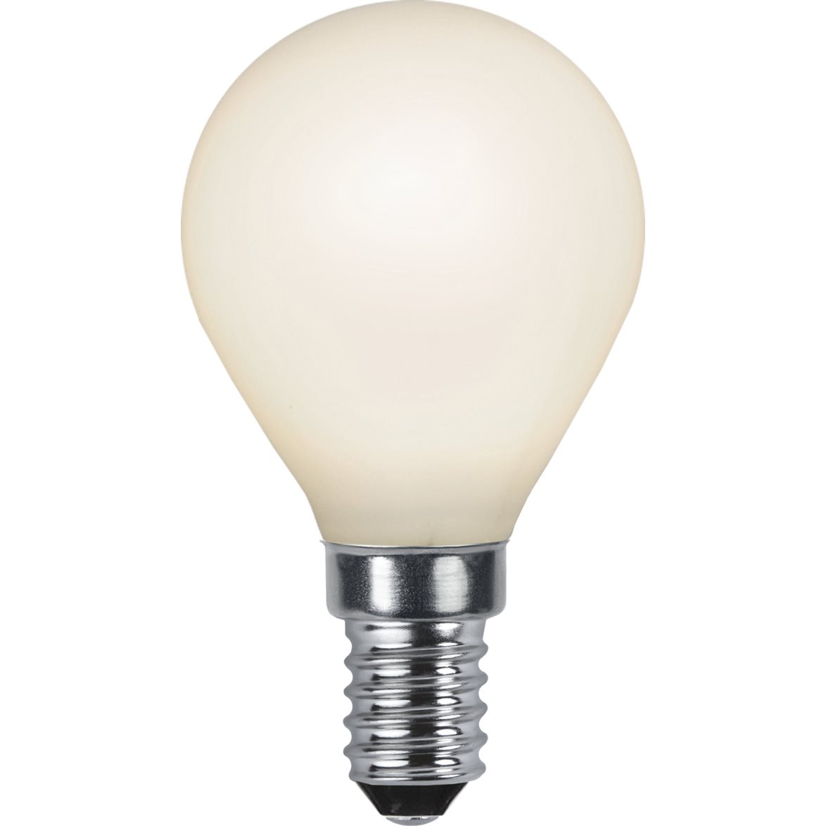 Filament-LED E14 klotlampa opal, 2W(16W)