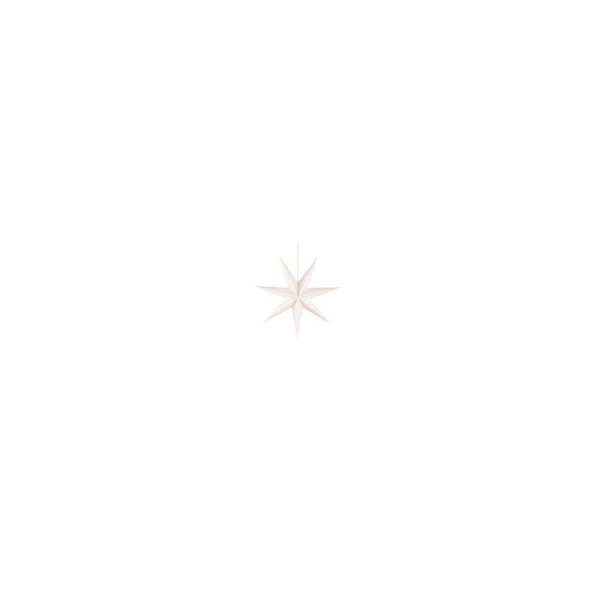 Alde & Lind Henriertte Julstjärna Vit 75cm | Övrigt - Julbelysning - Adventsstjärnor | Lampspecialisterna