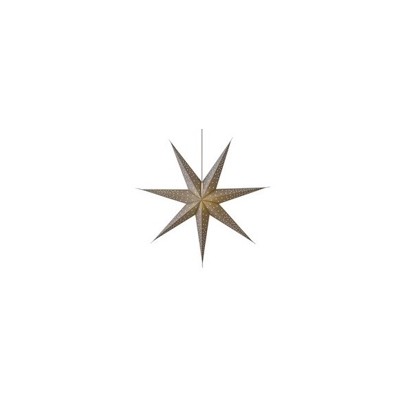 Julstjärna Twiggy D75 glitter silver