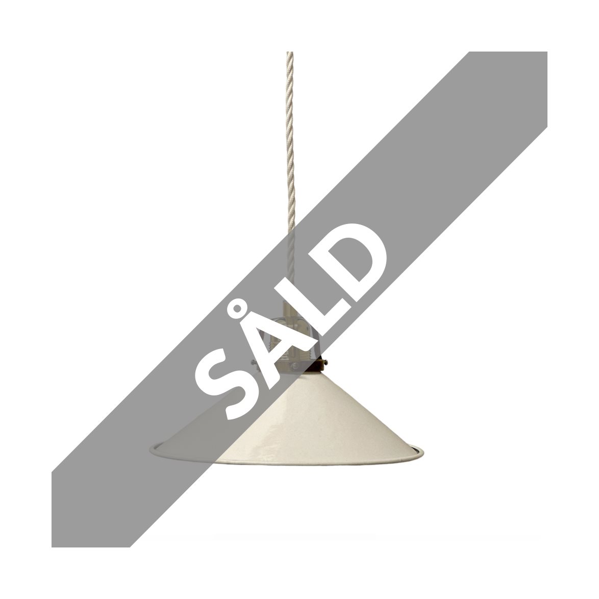 Birger fönsterlampa, vit/mässing