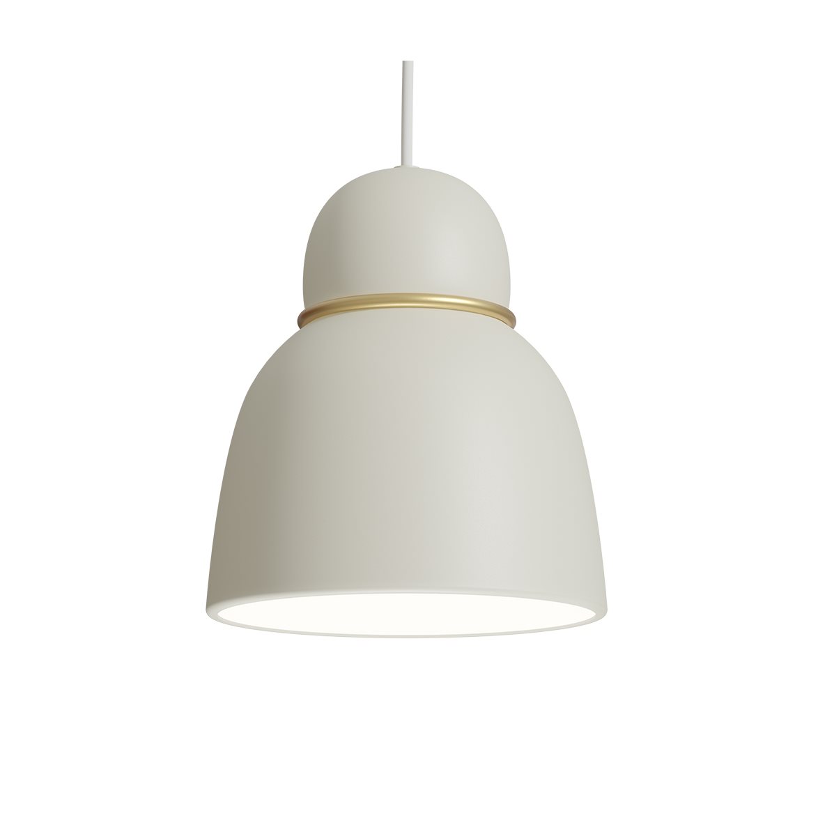 Belid Bird pendel Ø173 Sand/mässing | Inomhusbelysning - Taklampor - Taklampor hängande | Lampspecialisterna