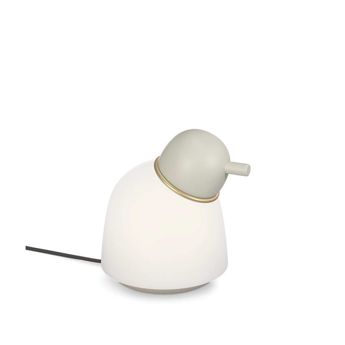 Belid Bird bordslampa sand/mässing opal glass | Inomhusbelysning - Bordslampor - Bordslampor Interiör | Lampspecialisterna