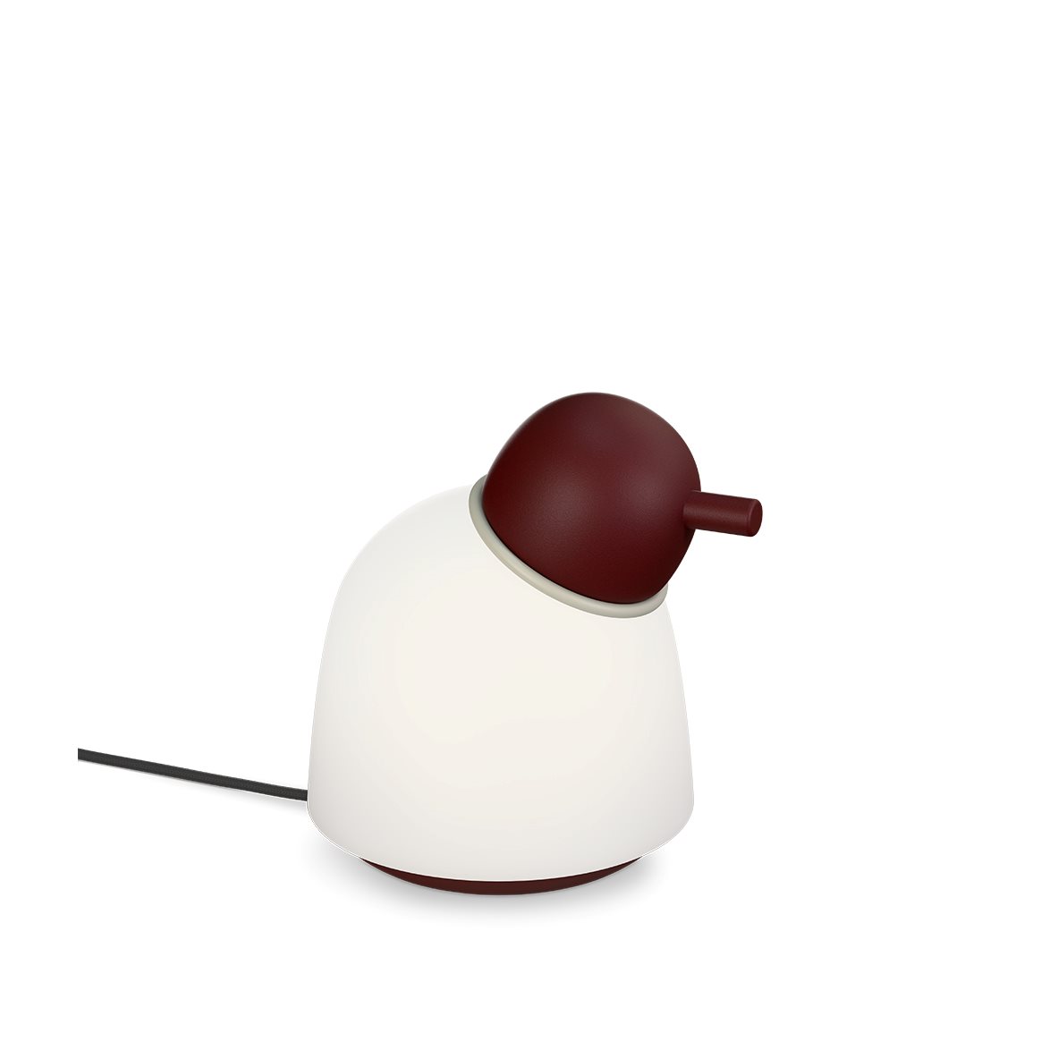 Belid Bird bordslampa Dark red/sand opal glass | Inomhusbelysning - Bordslampor - Bordslampor Interiör | Lampspecialisterna