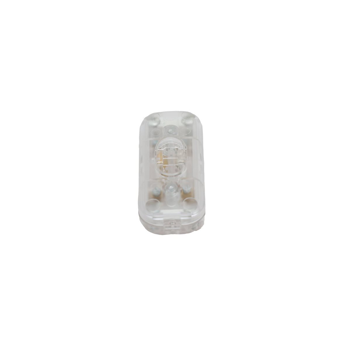 Mellanströmbrytare ojordad transparent