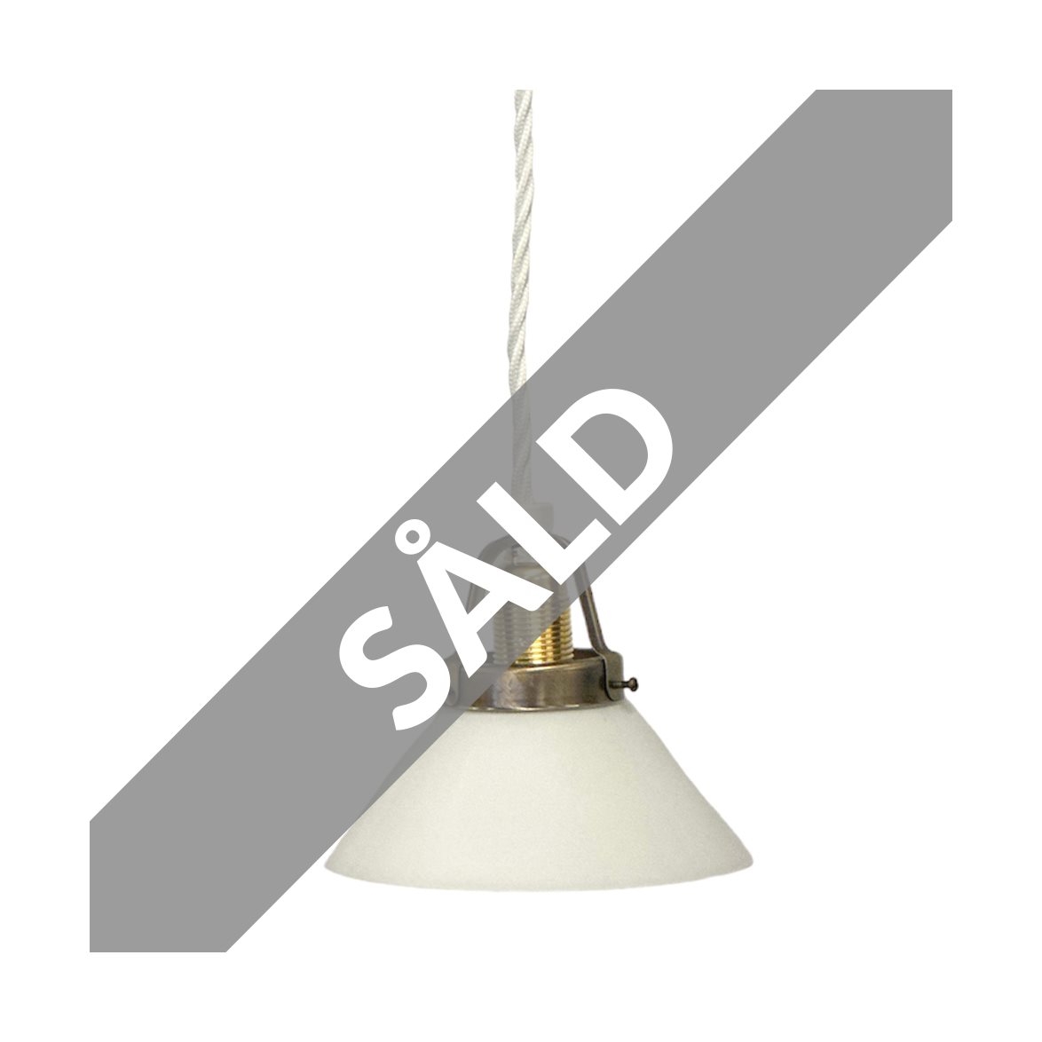 Jackson skomakarlampa, vit 15cm