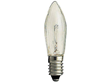 Reservlampa E10 55V 3W klar 3-fp