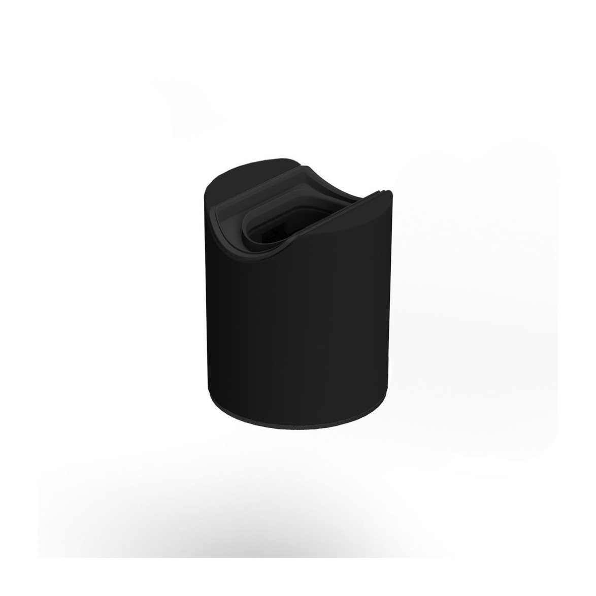 Esse14 vägg- eller taklamphållare med S14d sockel - Vattentät IP44 svart