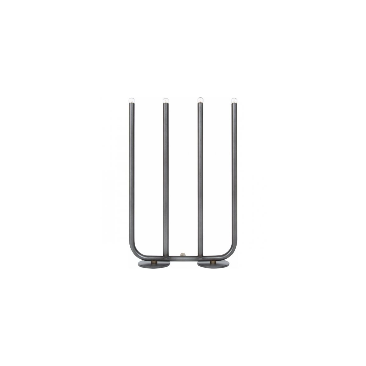 December 4 ljusstake, svart oxiderad järn 36cm