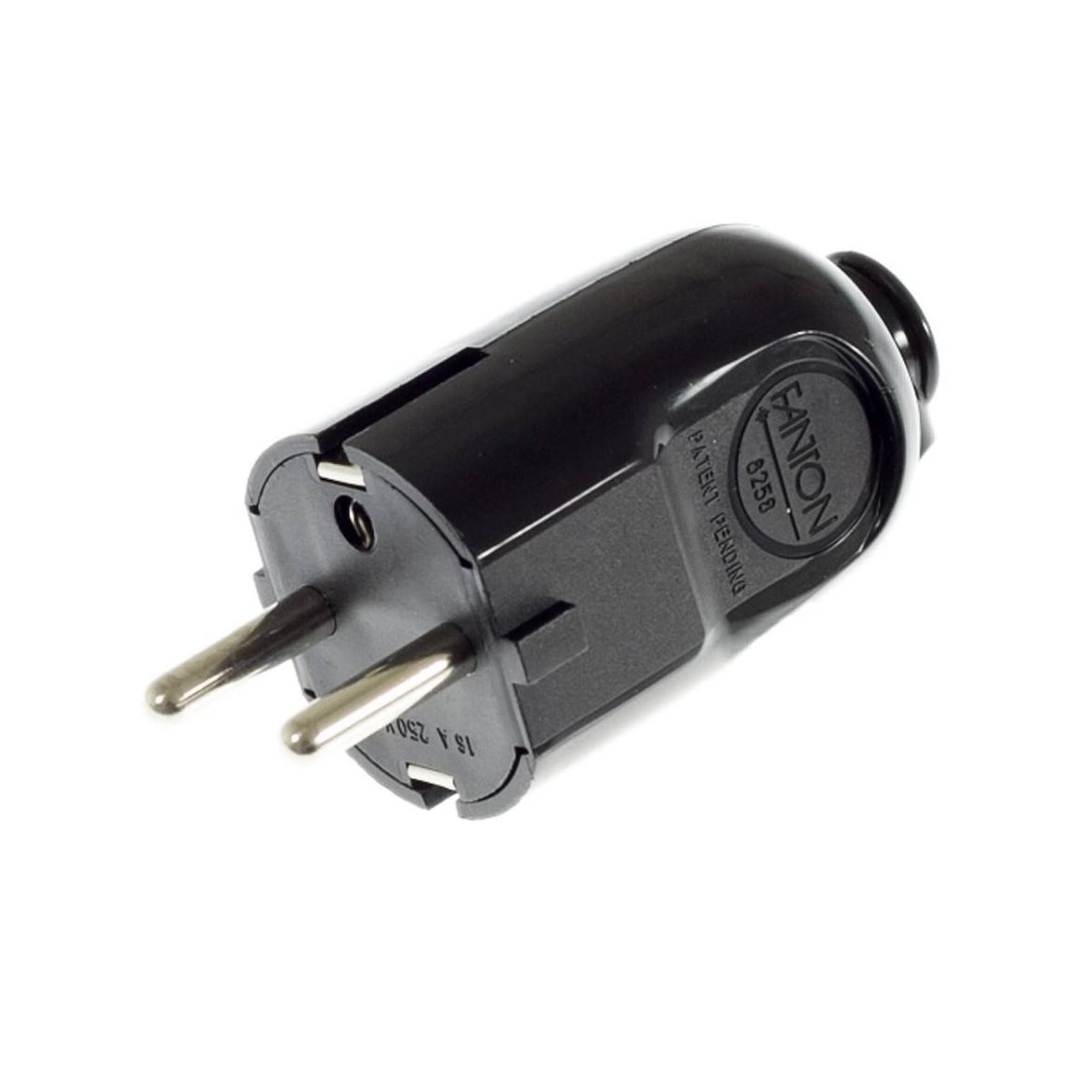 Schuko stickpropp svart