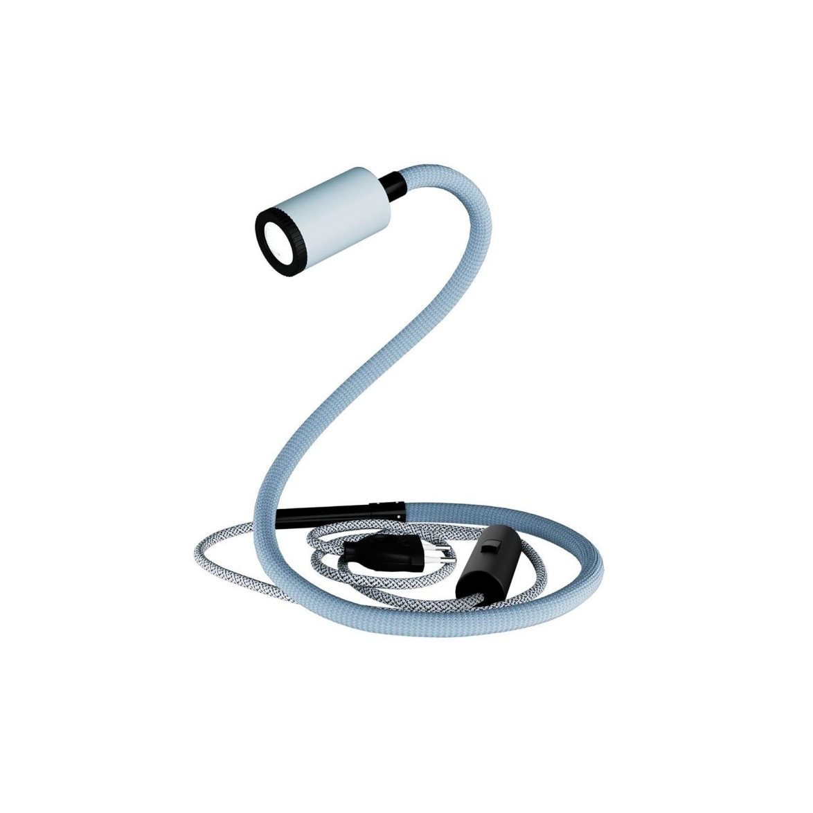 Flex lamp bordslampa ljusblå