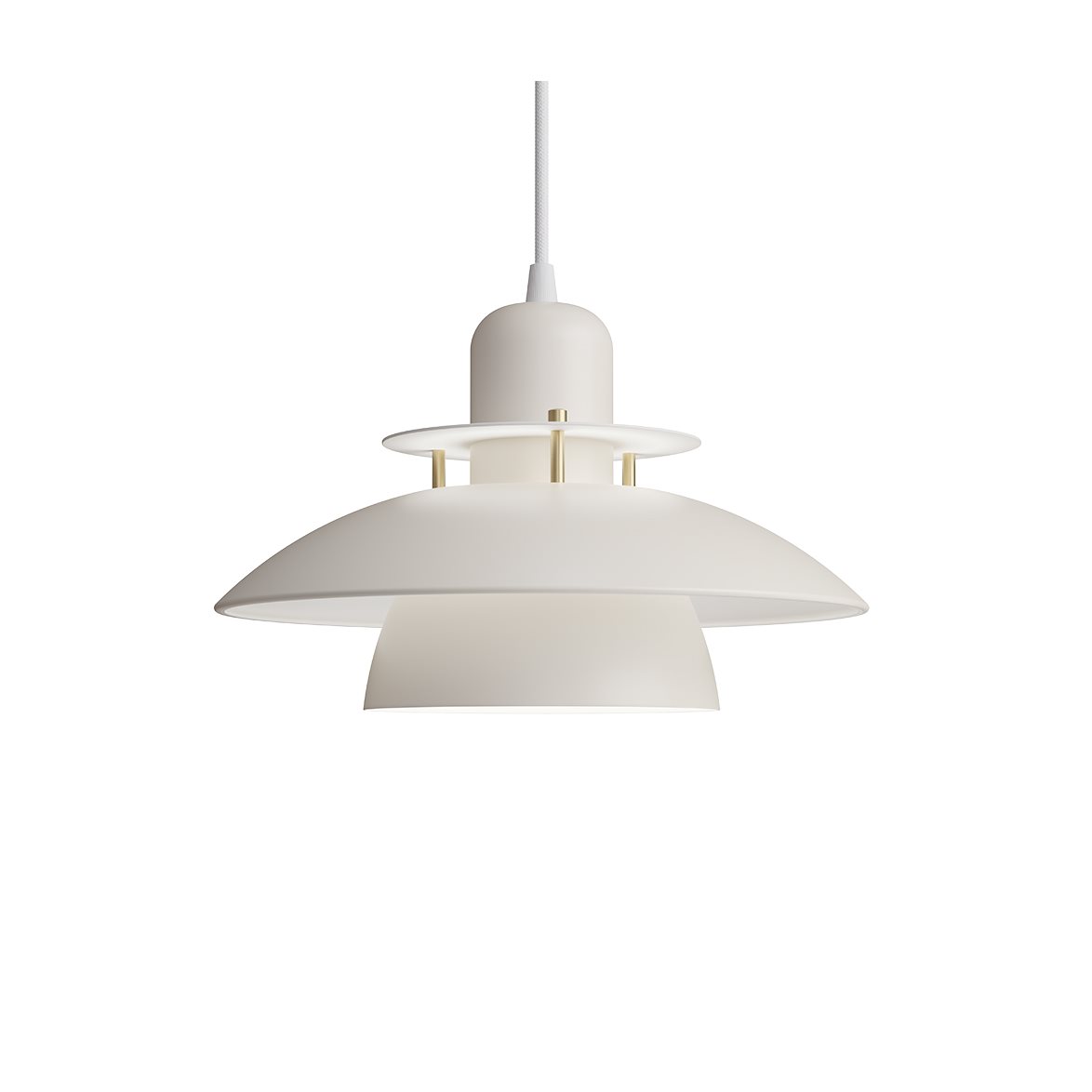 Belid Primus IV pendel Sand/mässing D280 | Inomhusbelysning - Taklampor - Taklampor hängande | Lampspecialisterna