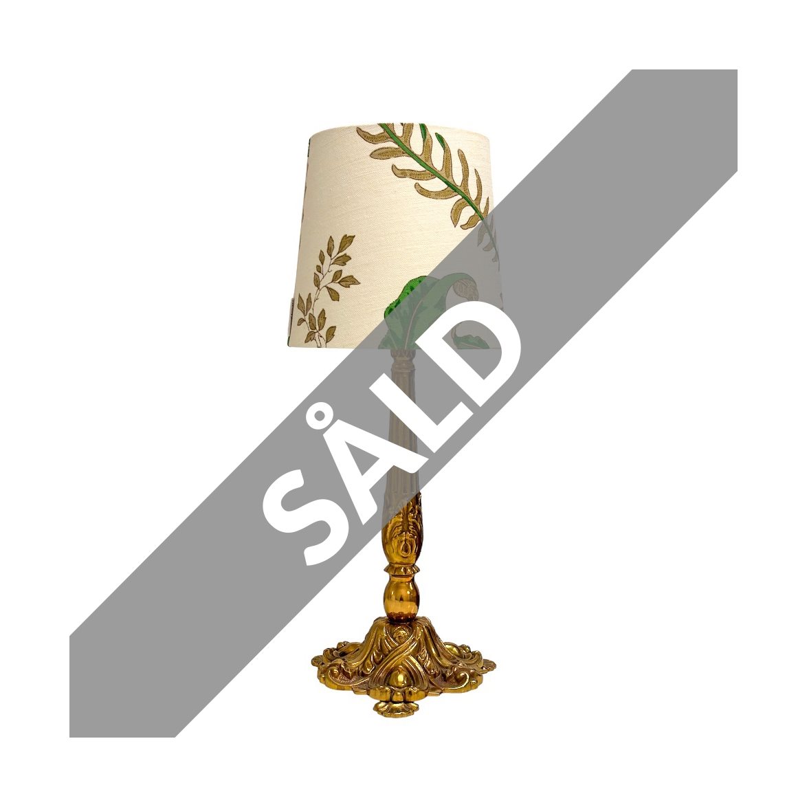 Gyllene Glans lampfot, mässing