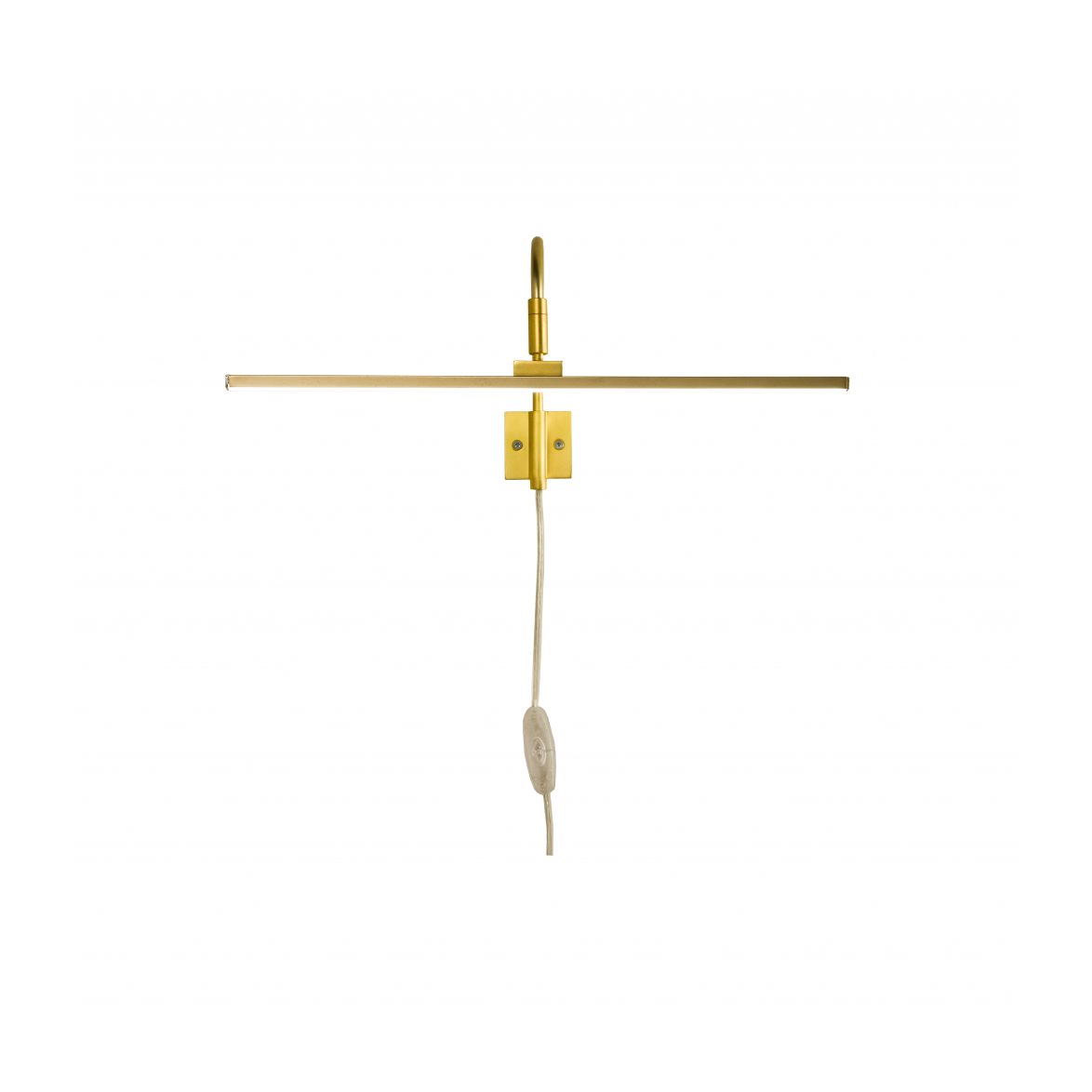 MIRO tavelbelysning LED, guld 16cm