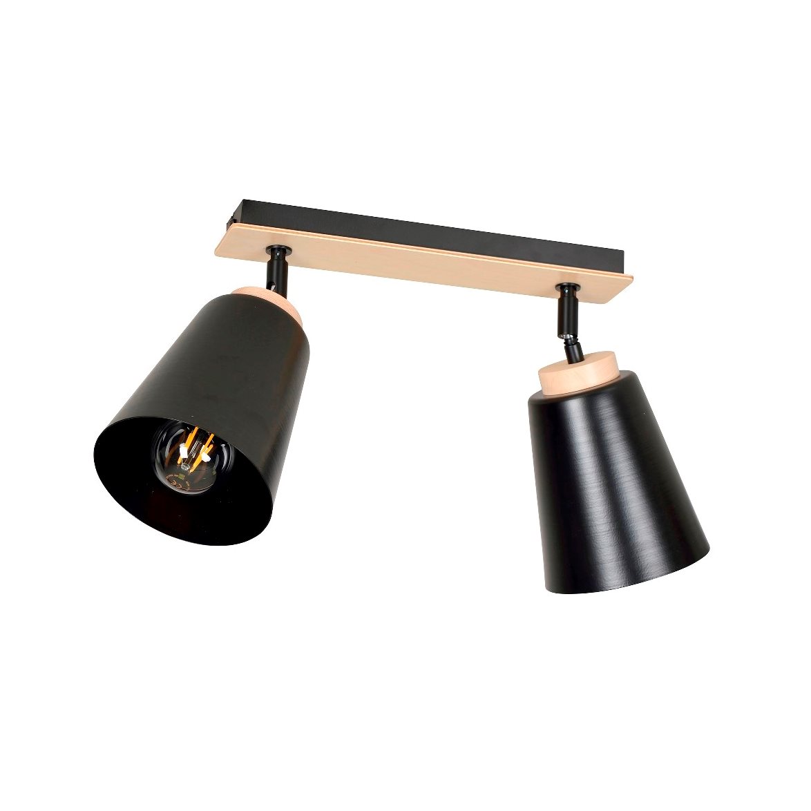 ATLAS 2 Taklampa, Svart