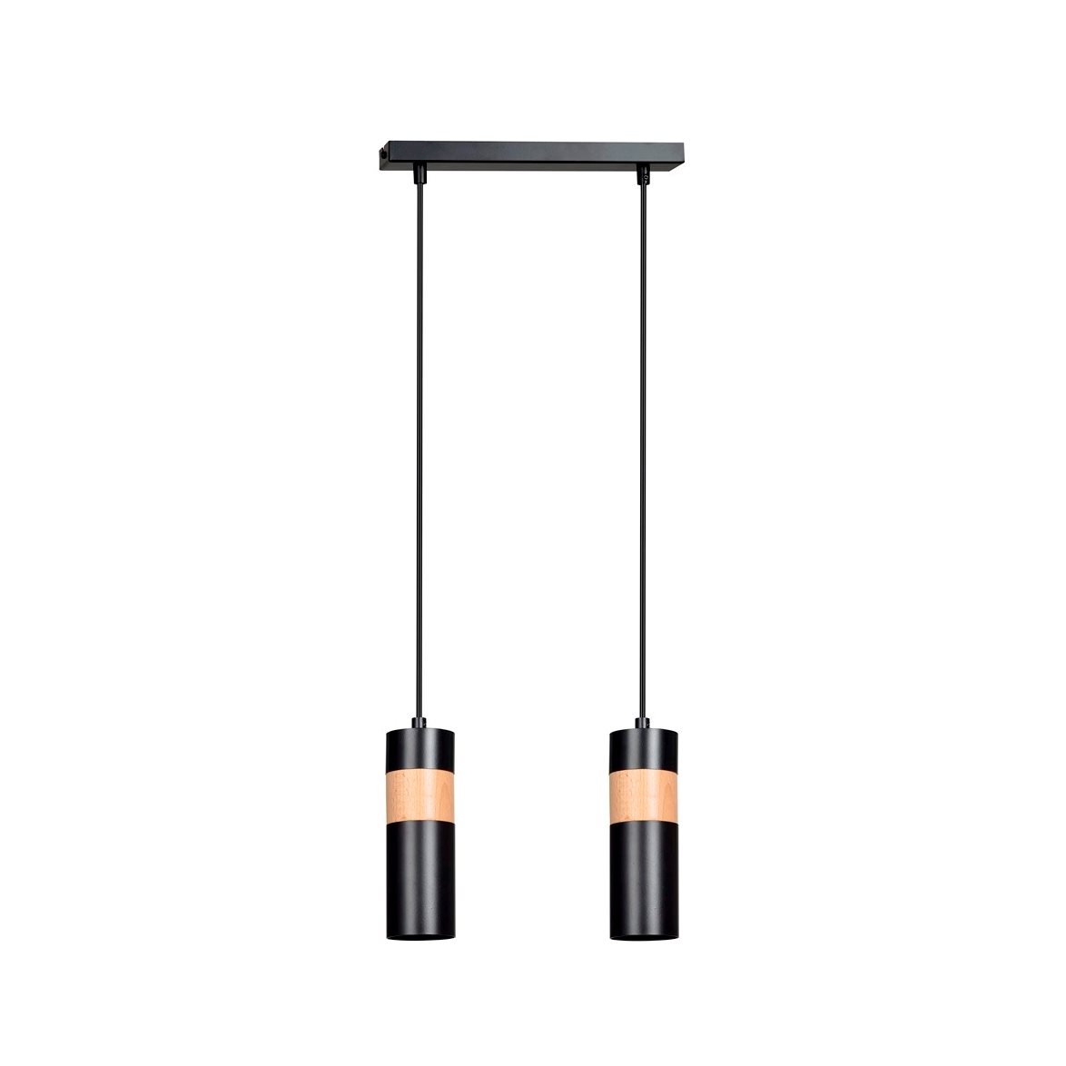 AKARI 2 Taklampa, Svart