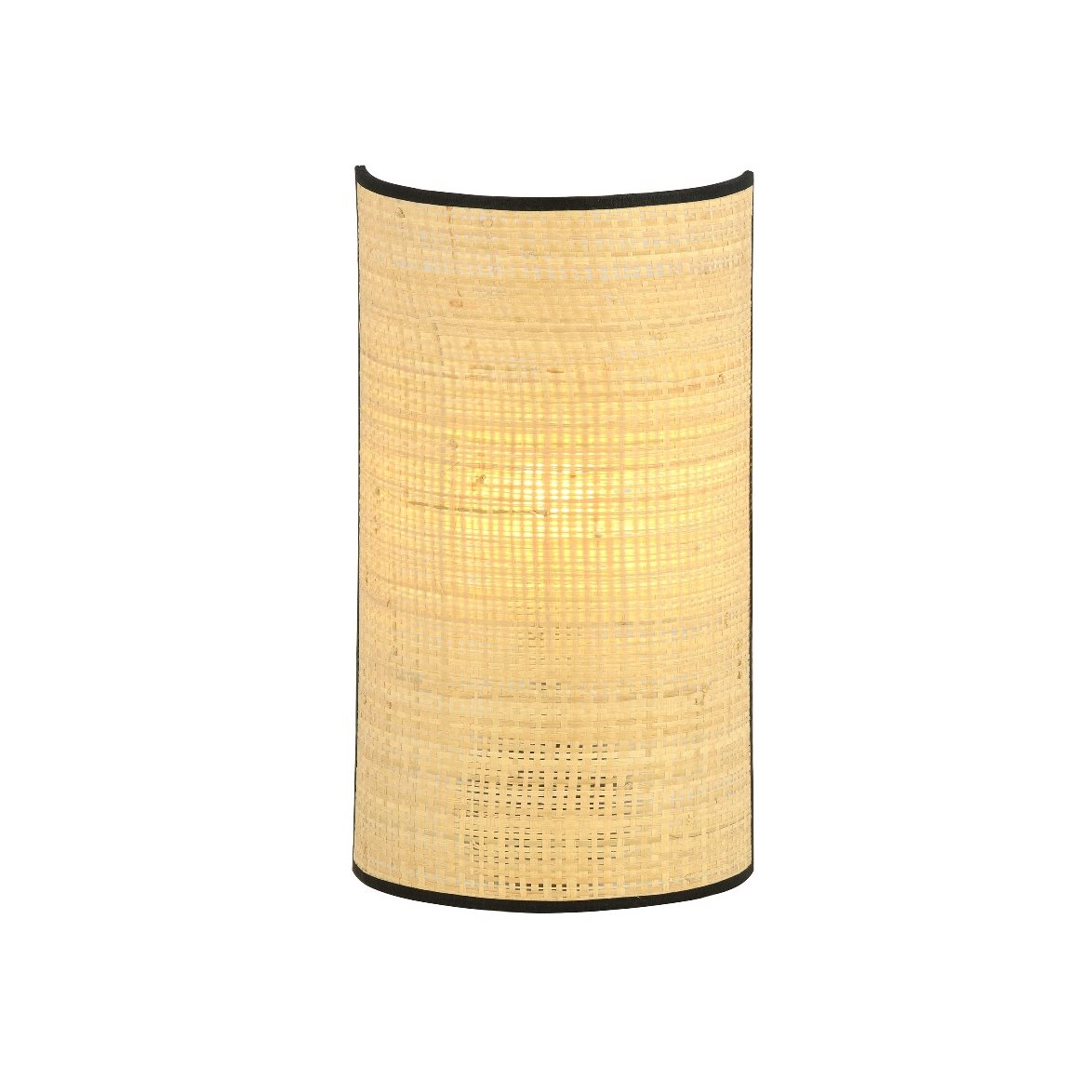 ASTON K1 Vägglampa, Svart/Brun