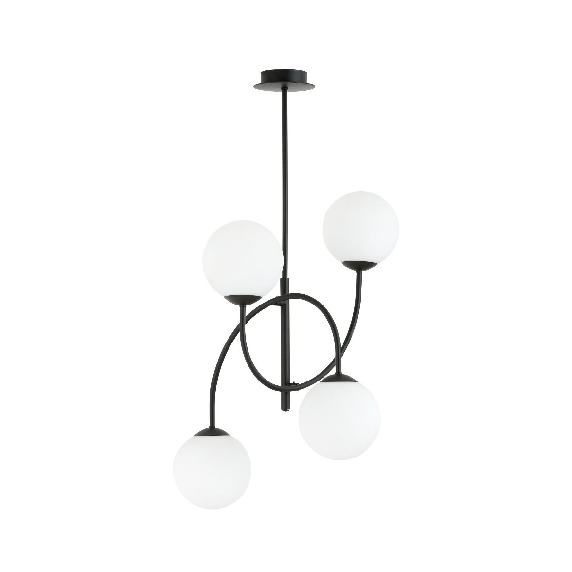 ARCHI 4B Taklampa, Svart/Vit