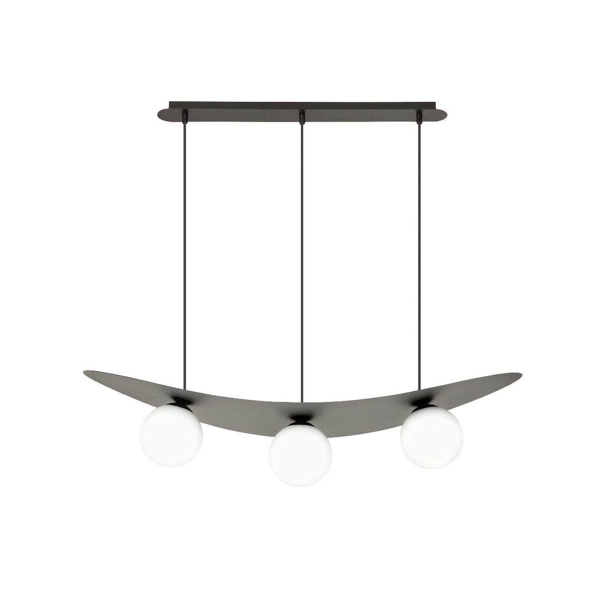 AURA 3 Taklampa, Svart/Vit