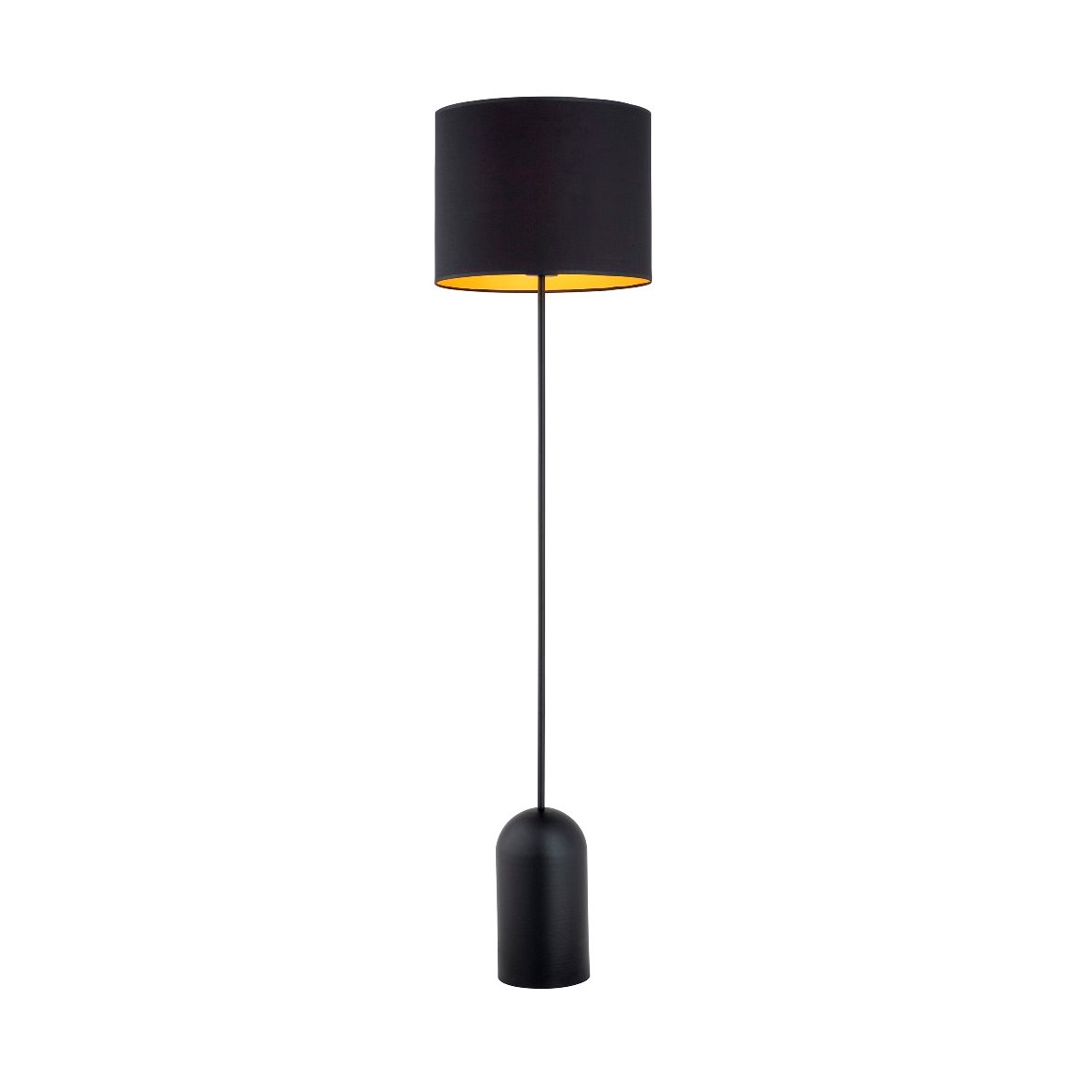 ASPEN LP1 Golvlampa, Svart/Svart/Guld