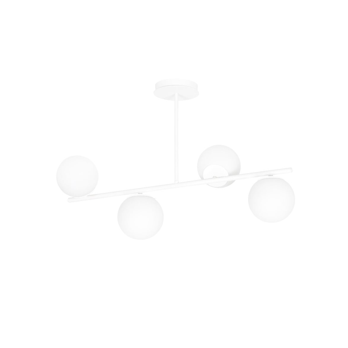 BIOR 4 Taklampa, Vit/Vit