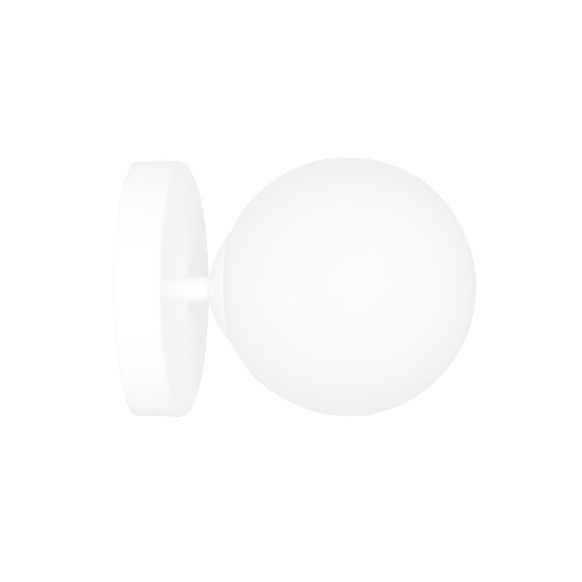 BIOR K1 Vägglampa, Vit/Vit