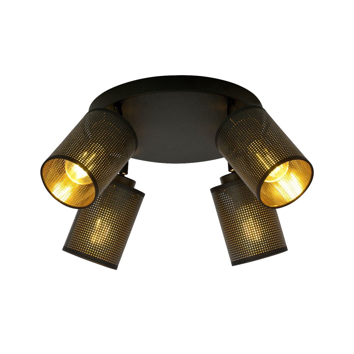 BRONX 4 premium Taklampa, Svart/Svart