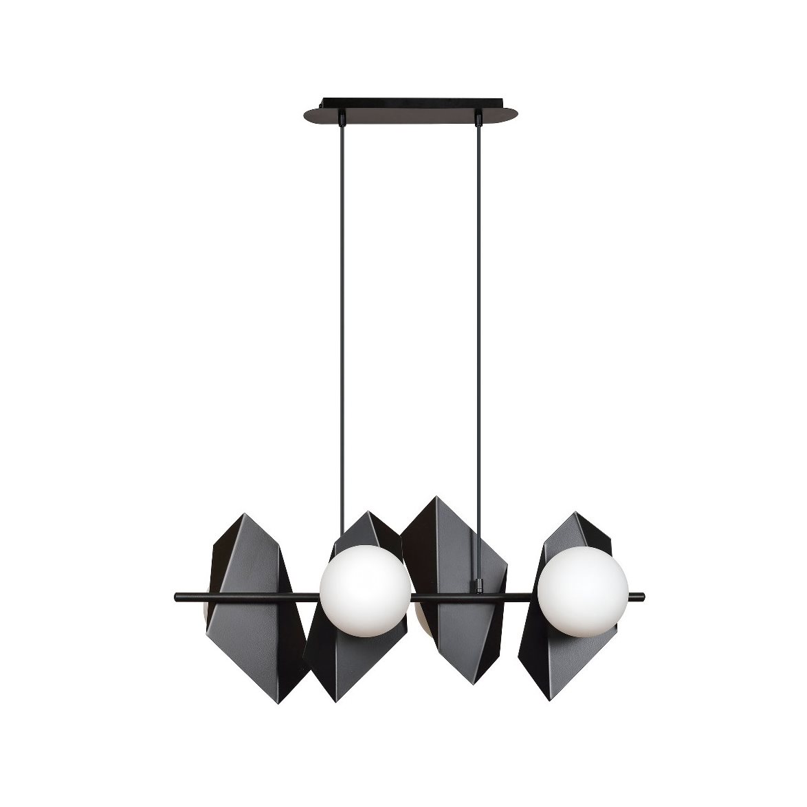 DRIFTON 4 Taklampa, Svart/Vit