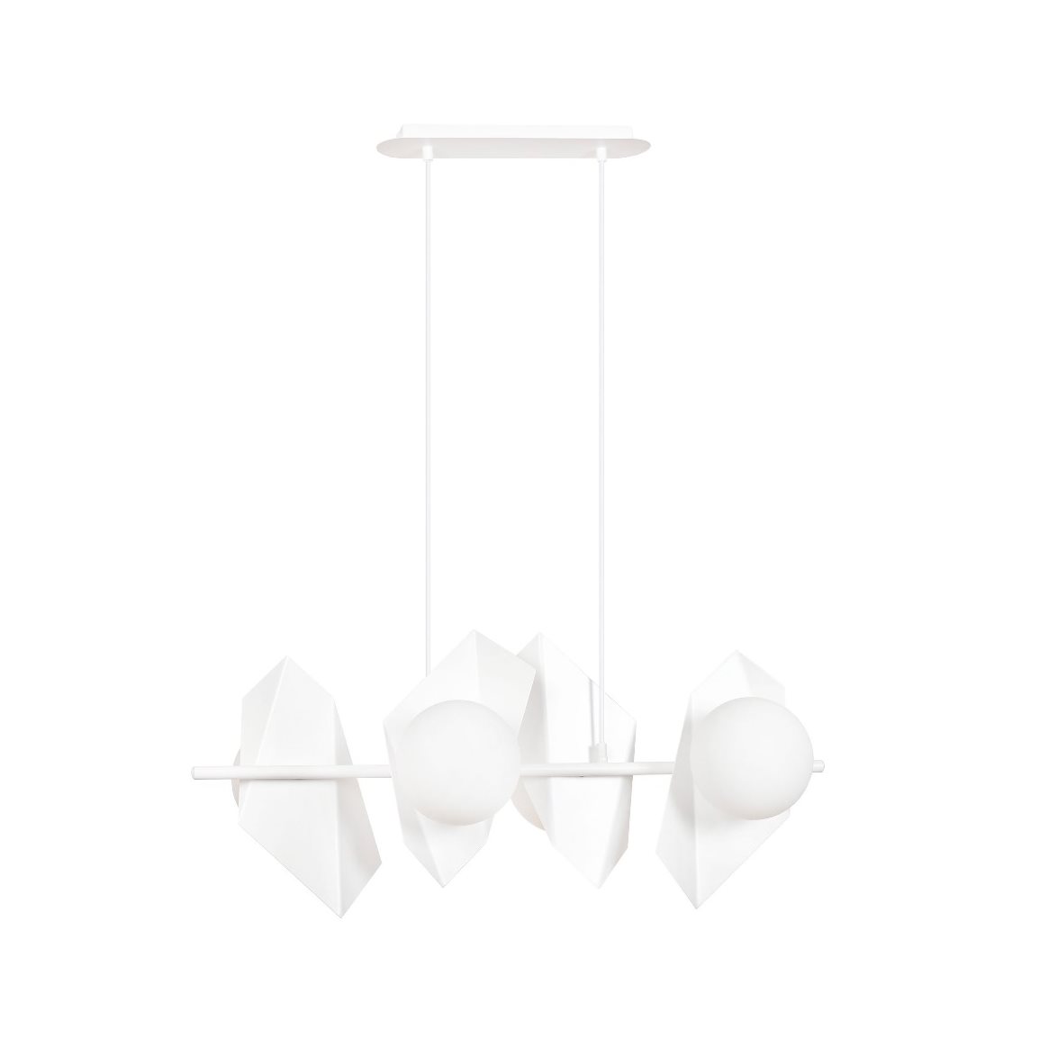 DRIFTON 4 Taklampa, Vit/Vit