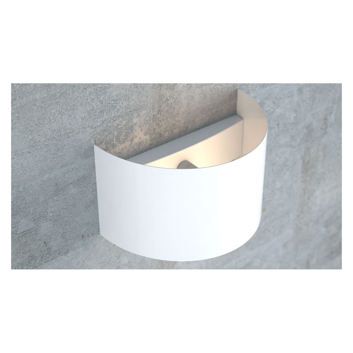 FOLD 1 Vägglampa, Vit