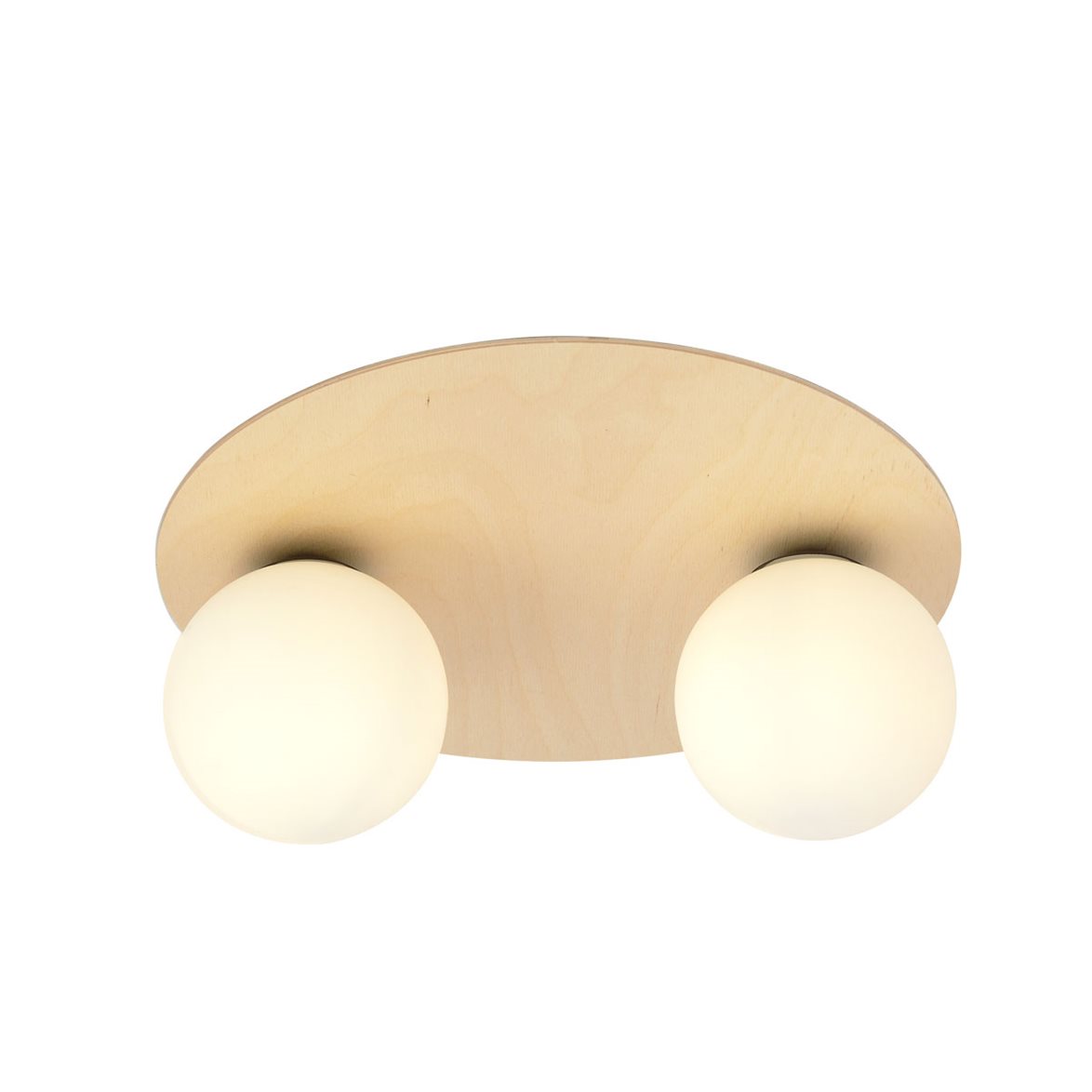 KENZO 2B Taklampa, Brun/Vit