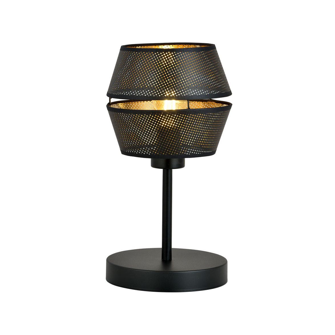MALIA LN Bordslampa, Svart/Svart/Guld