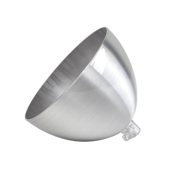 Ceiling cup with earth aluminium