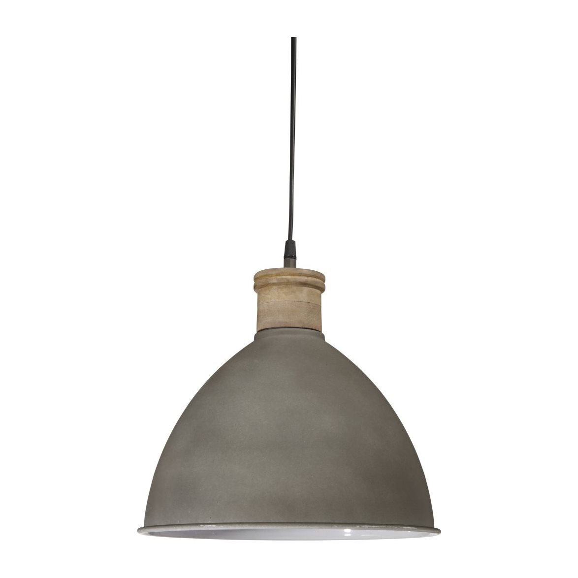 Roseville taklampa, cement 32cm