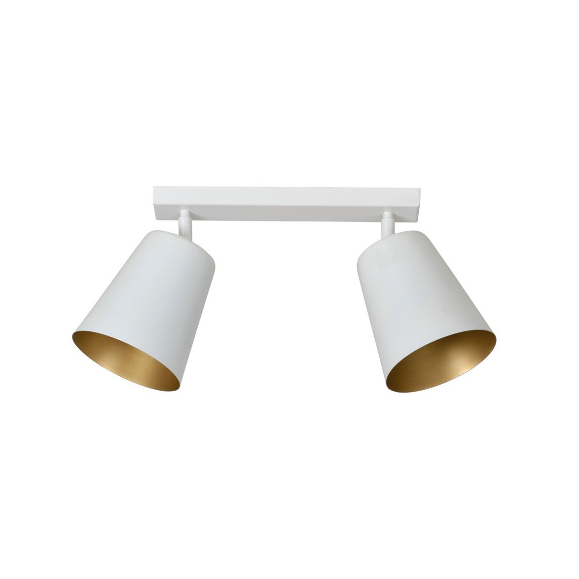 PRISM 2 Taklampa, Vit/Guld