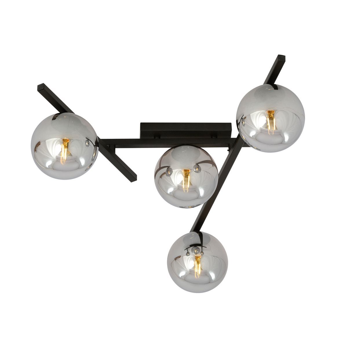 SMART 4 Taklampa, Svart/Grafit