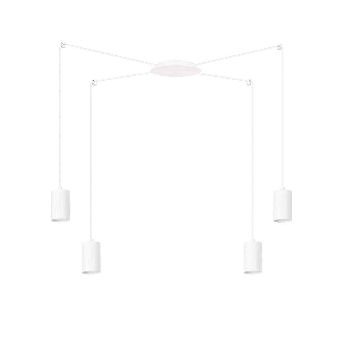 TRAKER 4 Taklampa, Vit