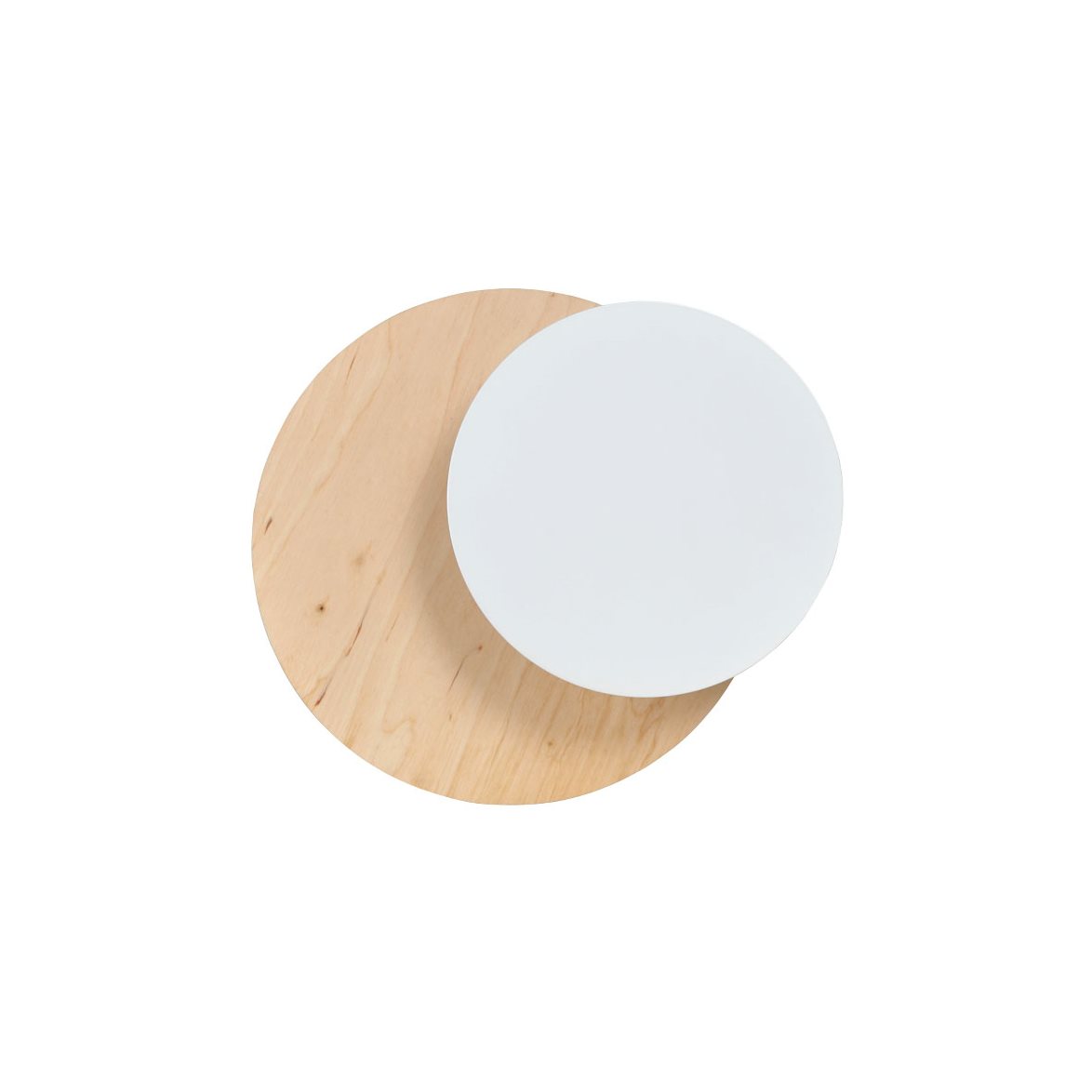 CIRCLE 1 Vägglampa, Vit