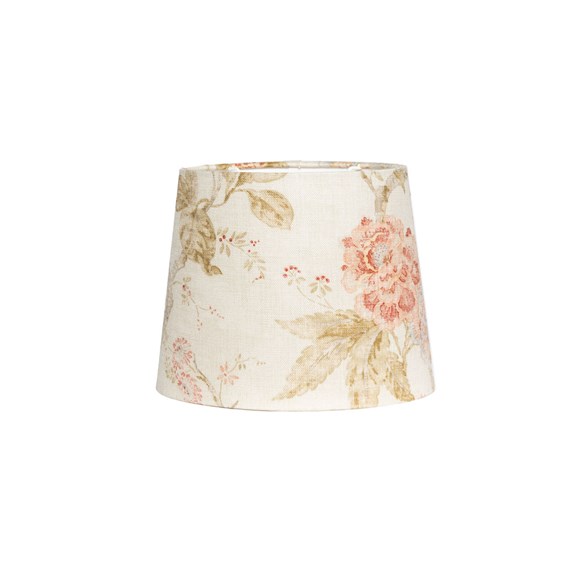 Bordslampskärm Alice D27 oval Flower beige