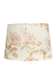 Bordslampskärm Alice D35 oval Flower beige