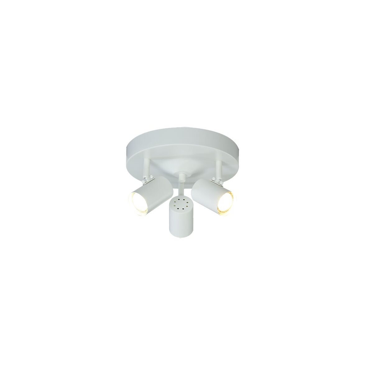 Aneta HUGIN takspot 3:a rund, vit 3xGU10 | Inomhusbelysning - Spotlights tak | Lampspecialisterna