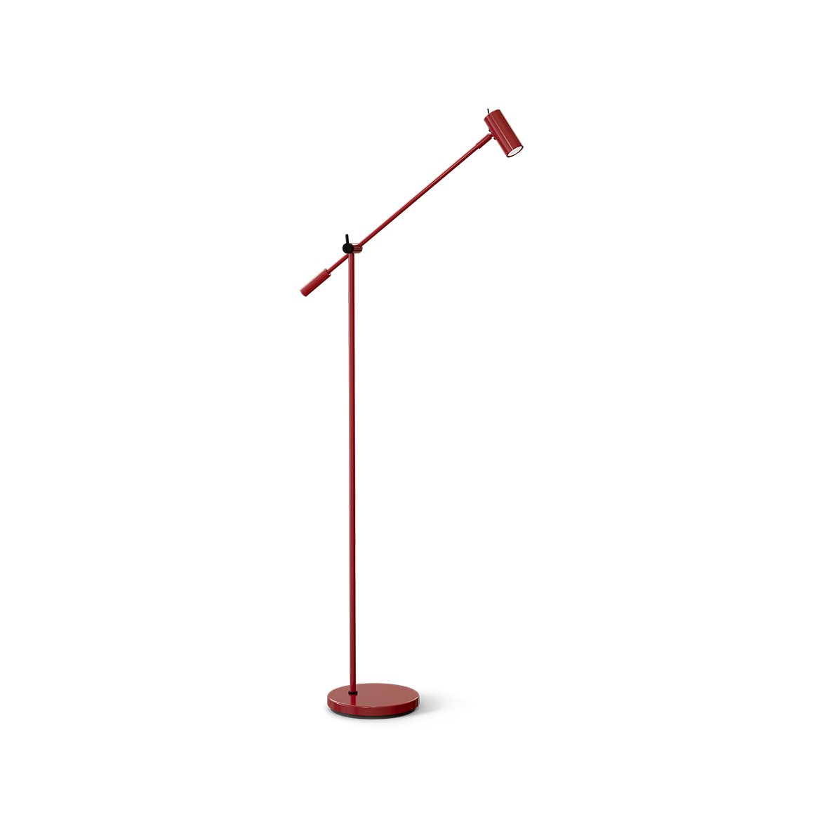 Belid Cato golvlampa ruby red/svart DIM | Inomhusbelysning - Golvlampor - Golvlampor Interiör | Lampspecialisterna