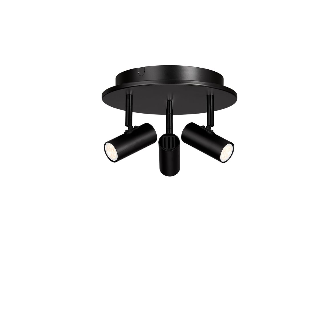 Belid Cato 3-spotlight black/black GU4/MR11 | Inomhusbelysning - Spotlights tak | Lampspecialisterna