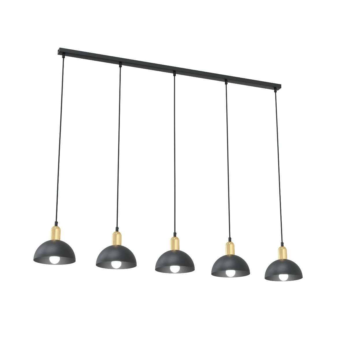 MOTO 5 Pendel, Svart, guld